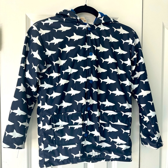 Hatley Other - Hatley Shark Patterned Rain Jacket